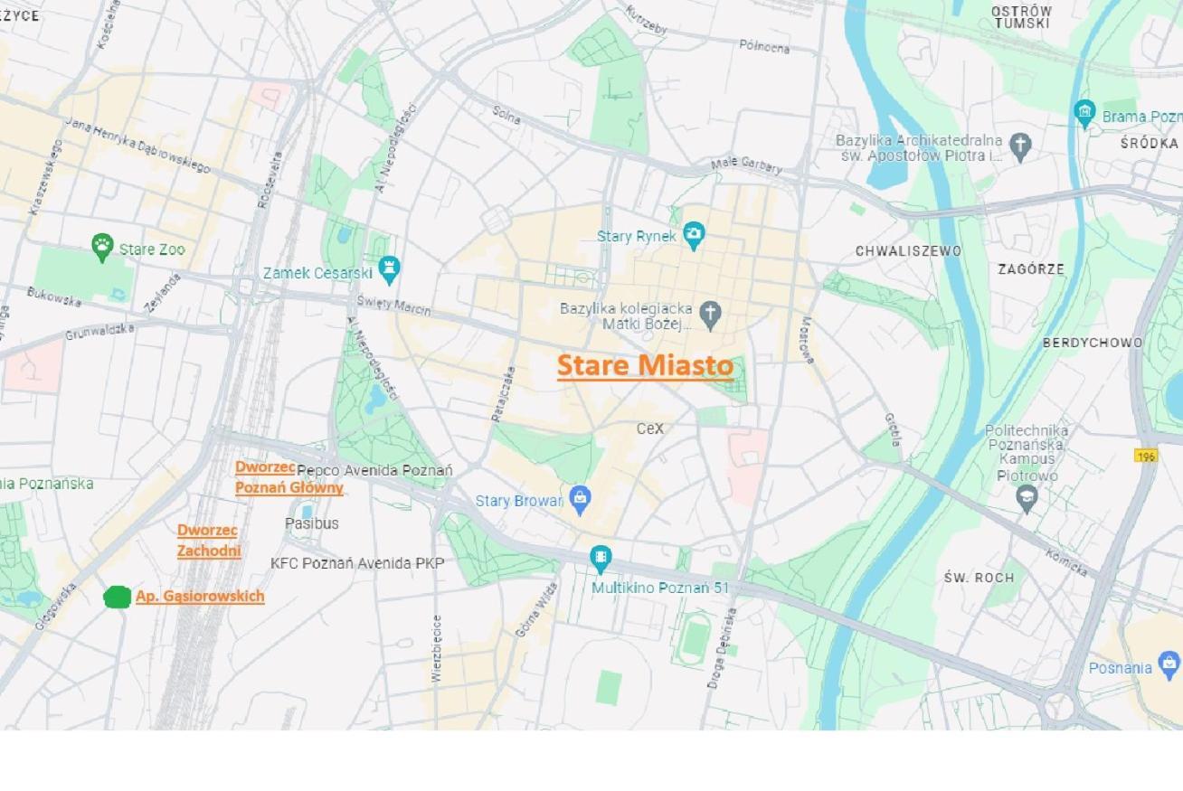 Apartament Fair Targi Dworzec Poznan Gasiorowskich 외부 사진
